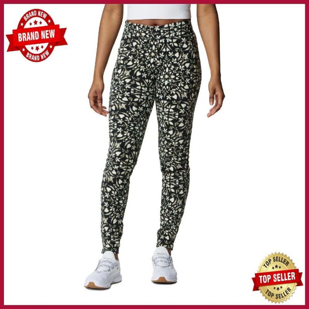 Women's Glacial Fleece Leggings Active Fit Mid-Waisted Performance